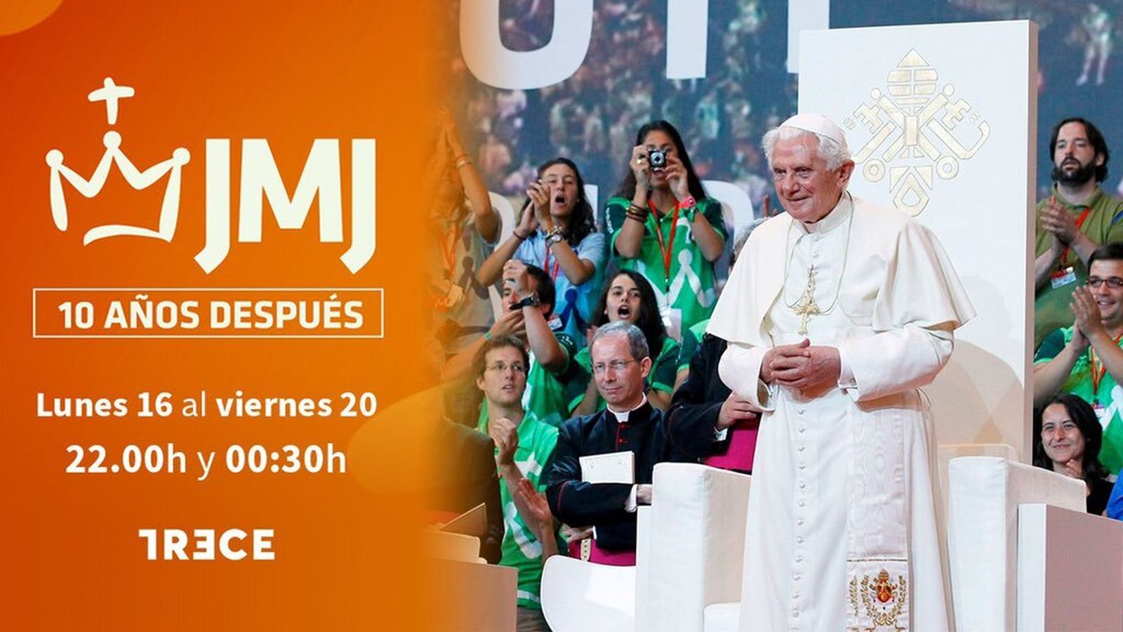 Programación especial en TRECE por los diez años de la JMJ de Madrid