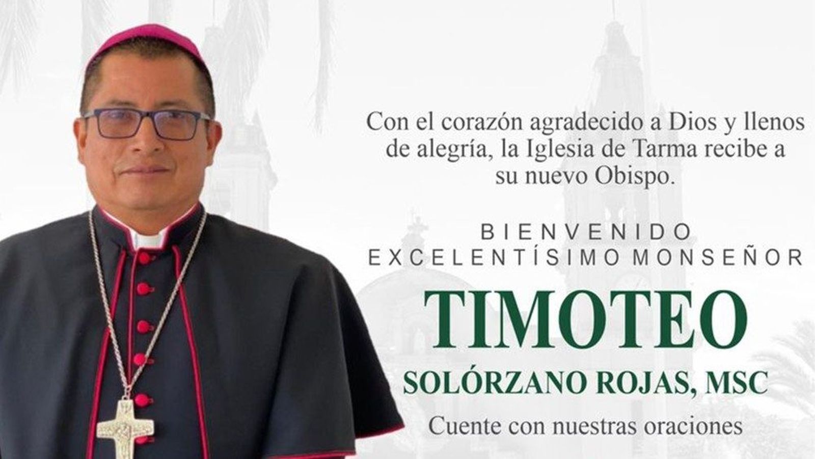 Monseñor Timoteo Solórzano Rojas, M.S.C
