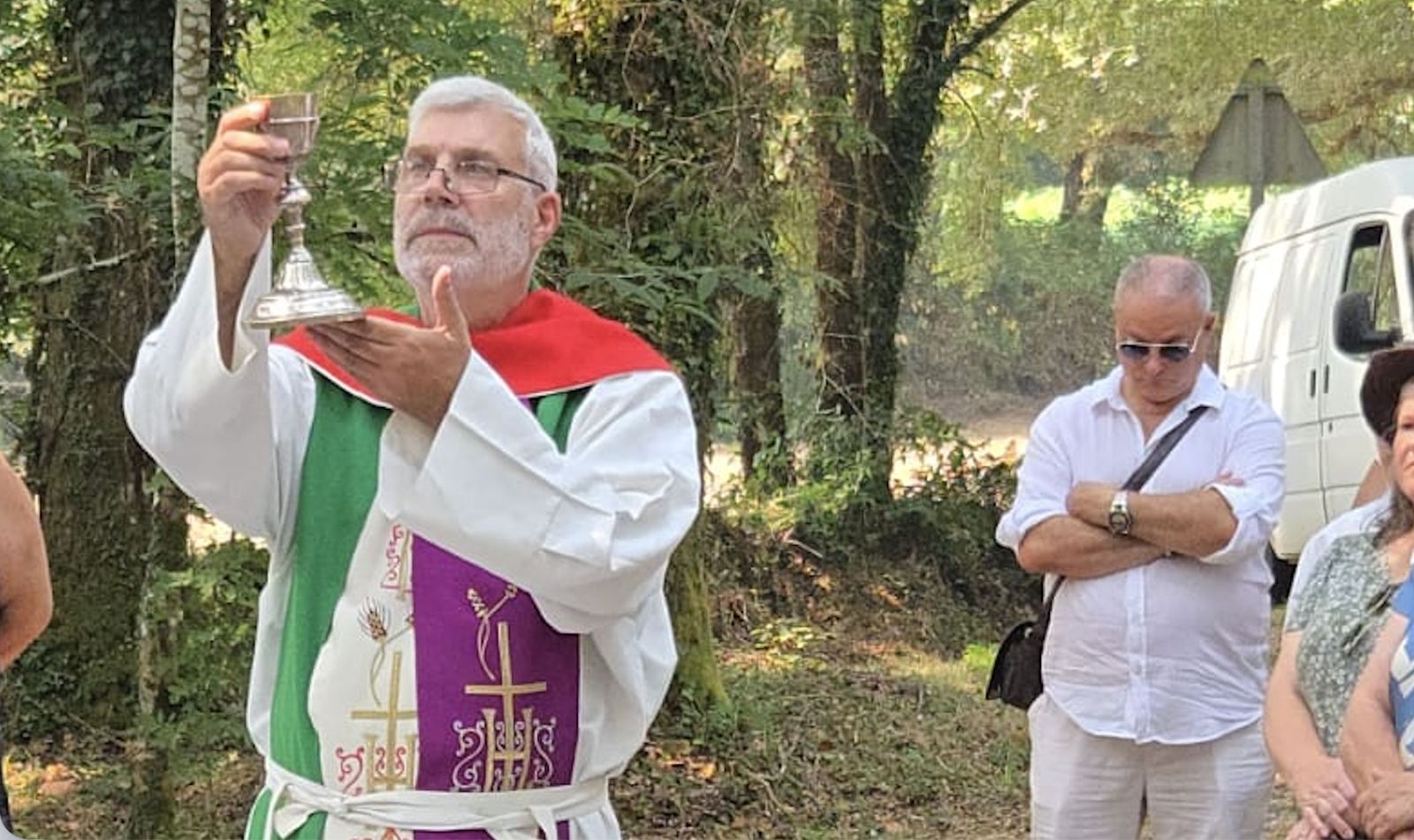 Luis Rodríguez, el cura párroco de Xestoso