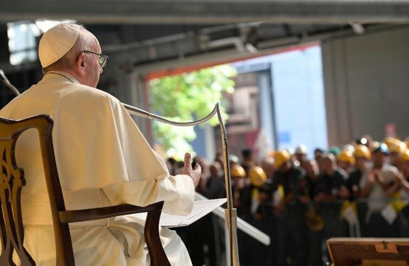 Francisco, con el trabajo digno