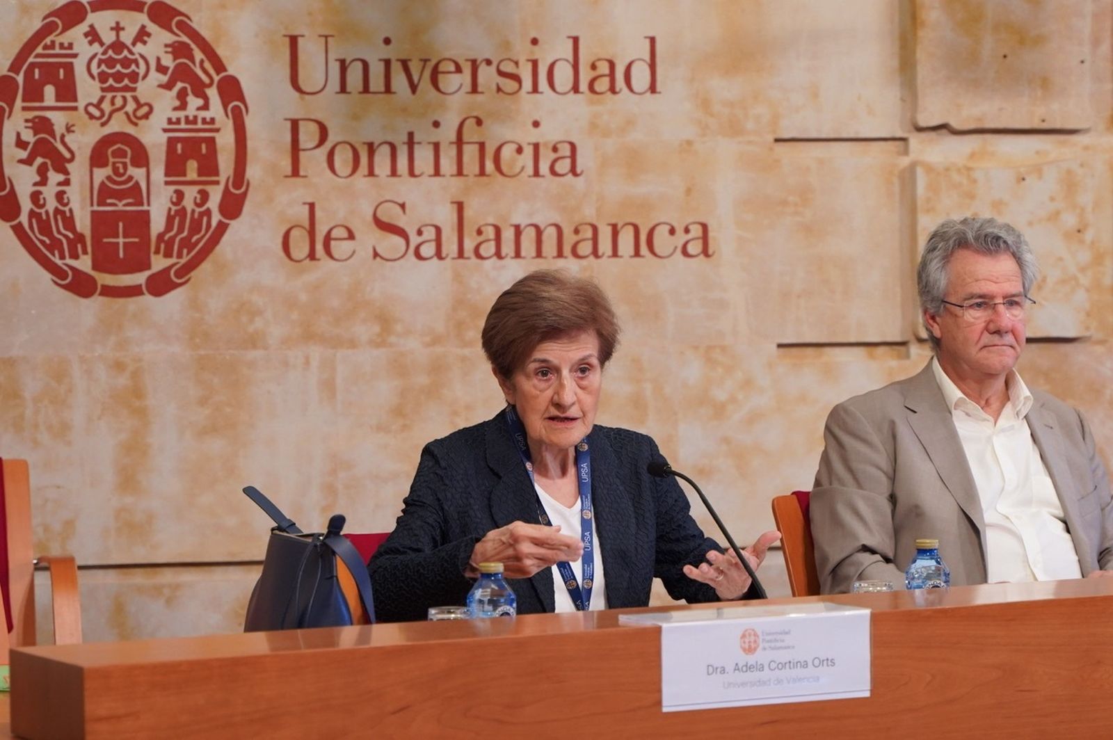 Adela Cortina en la UPSA