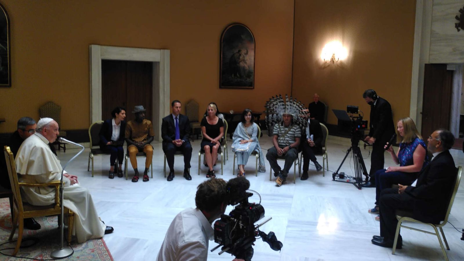 Encuentro del Papa con el movimiento Laudato Si'