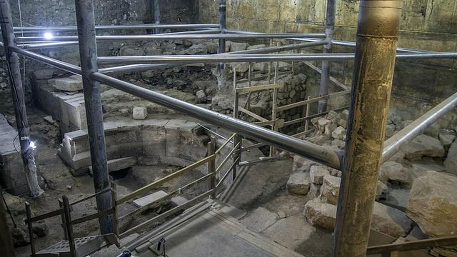 El teatro que acaban de descubrir en Jerusalén