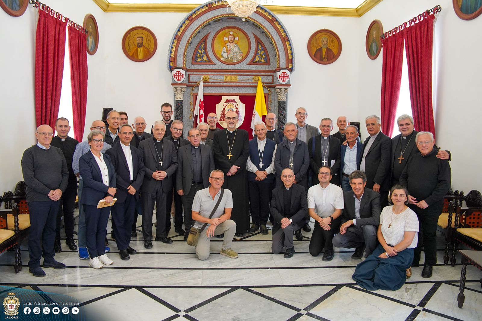 Pizzaballa, con los obispos de Lombardía