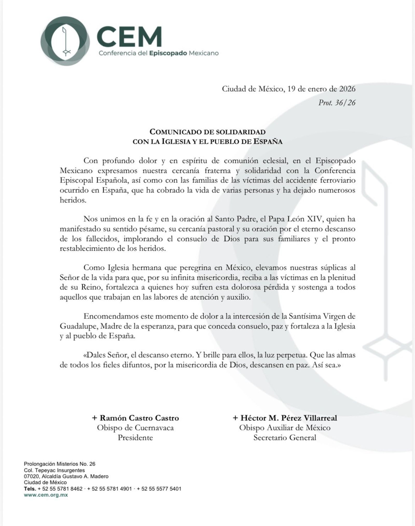 Comunicado CEMcomunicado