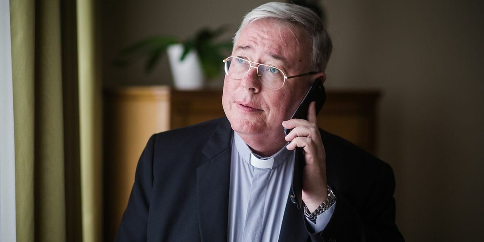 El presidente de los obispos europeos, Jean-Claude Hollerich, sj