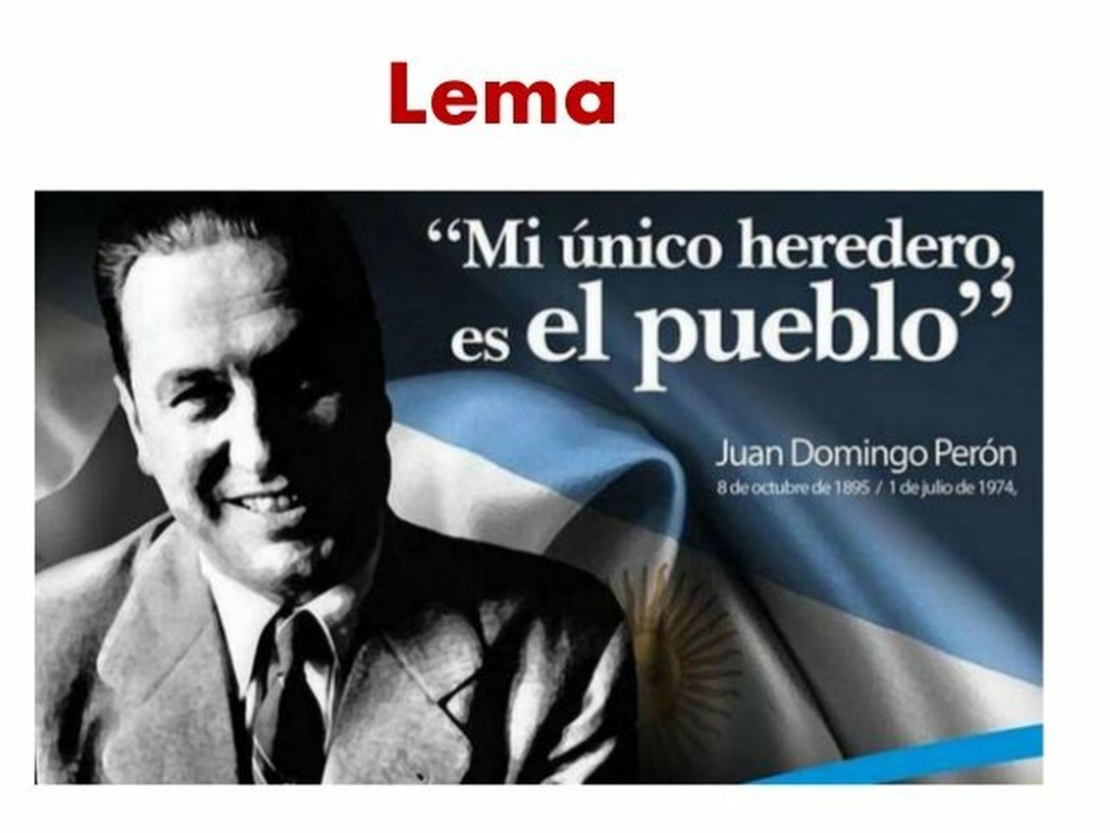 Juan D. Perón