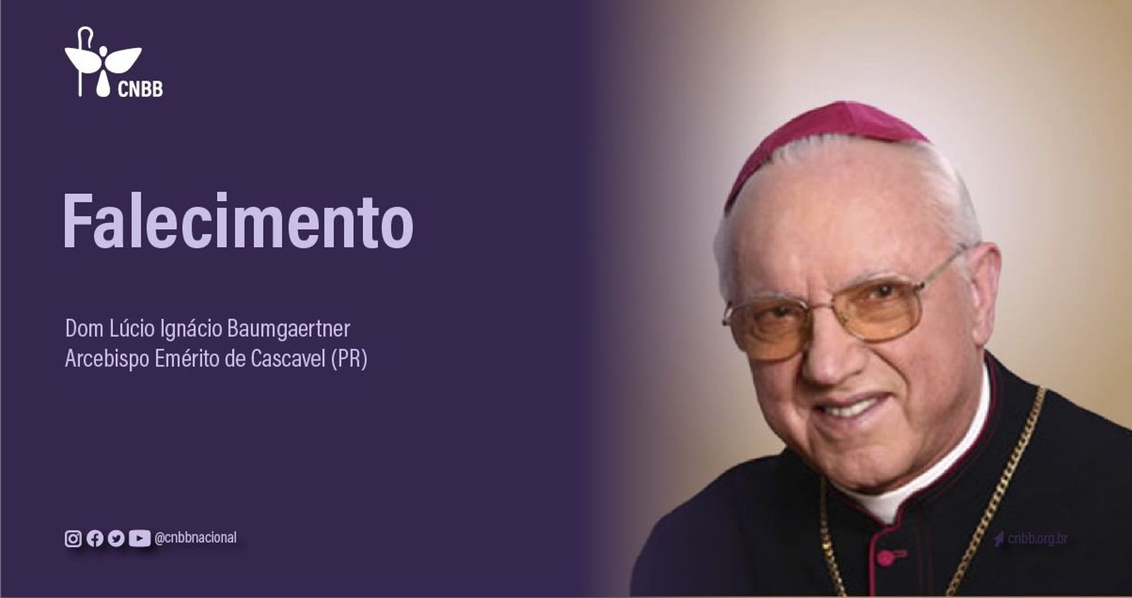 Fallecimiento Mons. Lucio Ignacio Baumgaertner