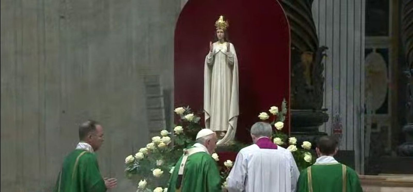 El Papa y la Virgen de Knock