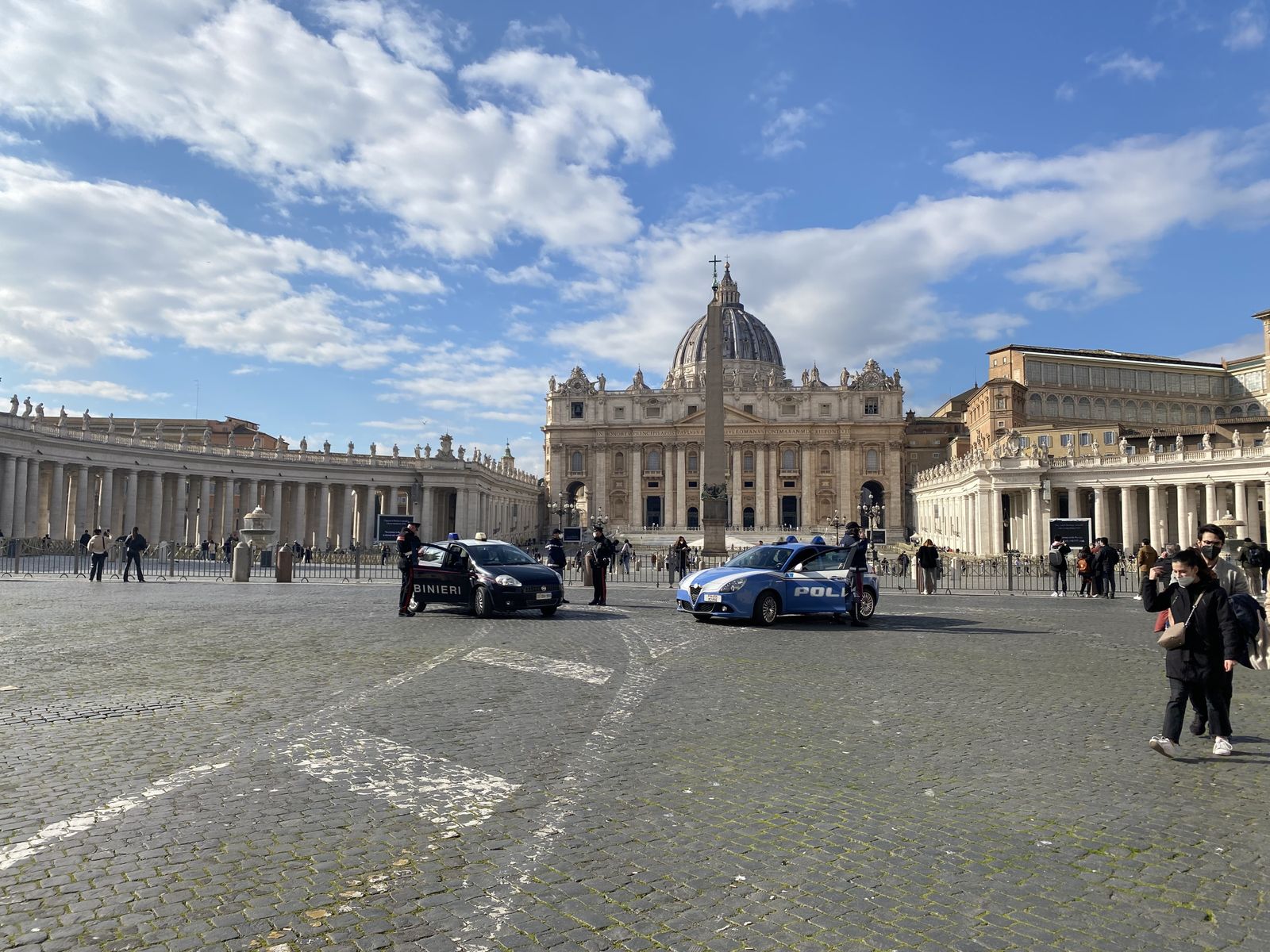 Seguridad en torno a San Pedro