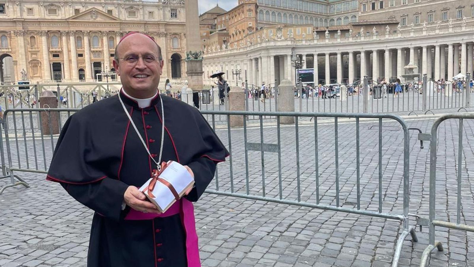 Monseñor Prieto en Roma