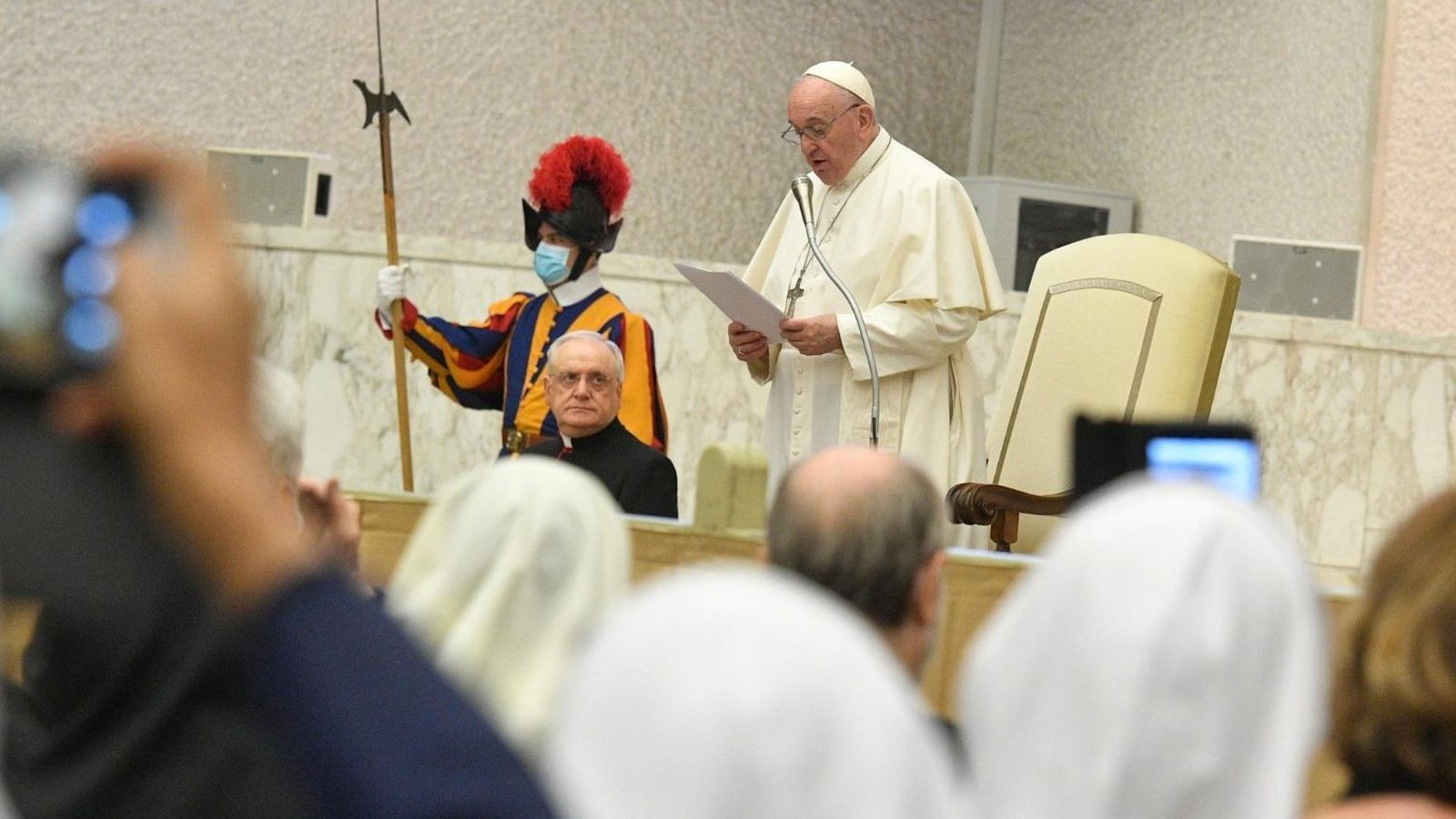 Audiencia con la Pontificia Facultad Teológica Marianum de Roma