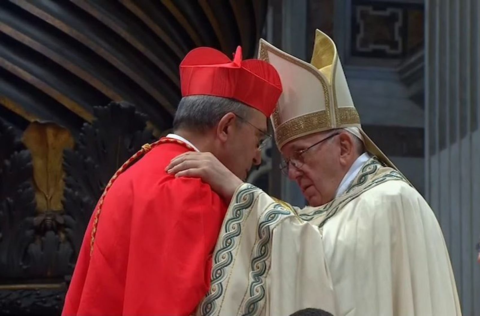 Petrocchi, con el Papa