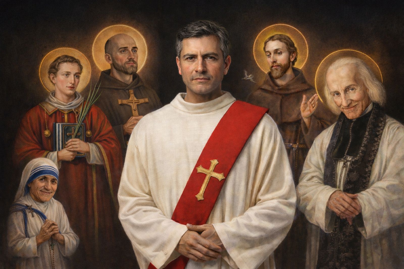 Los santos y el diácono