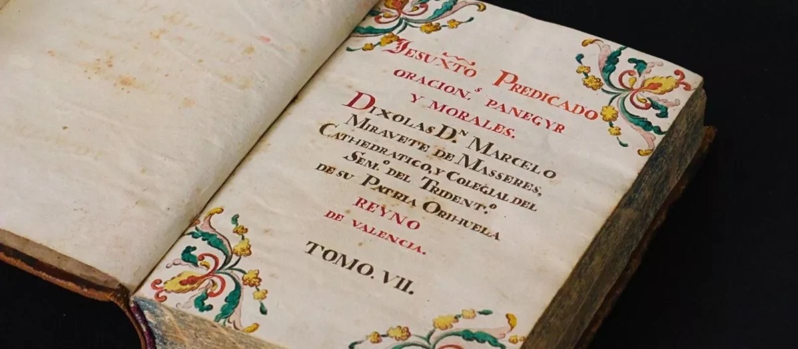 Manuscrito recuperado en Orihuela