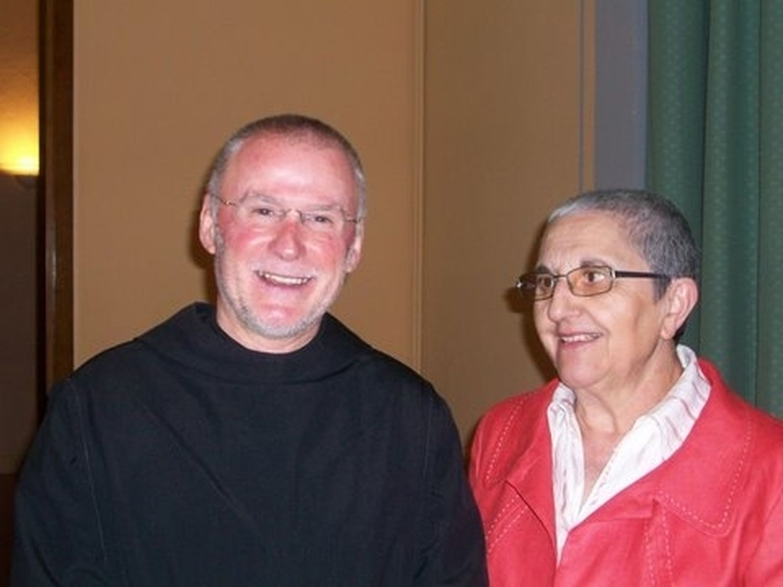 En mi ordenación, junto a Maria Trullols