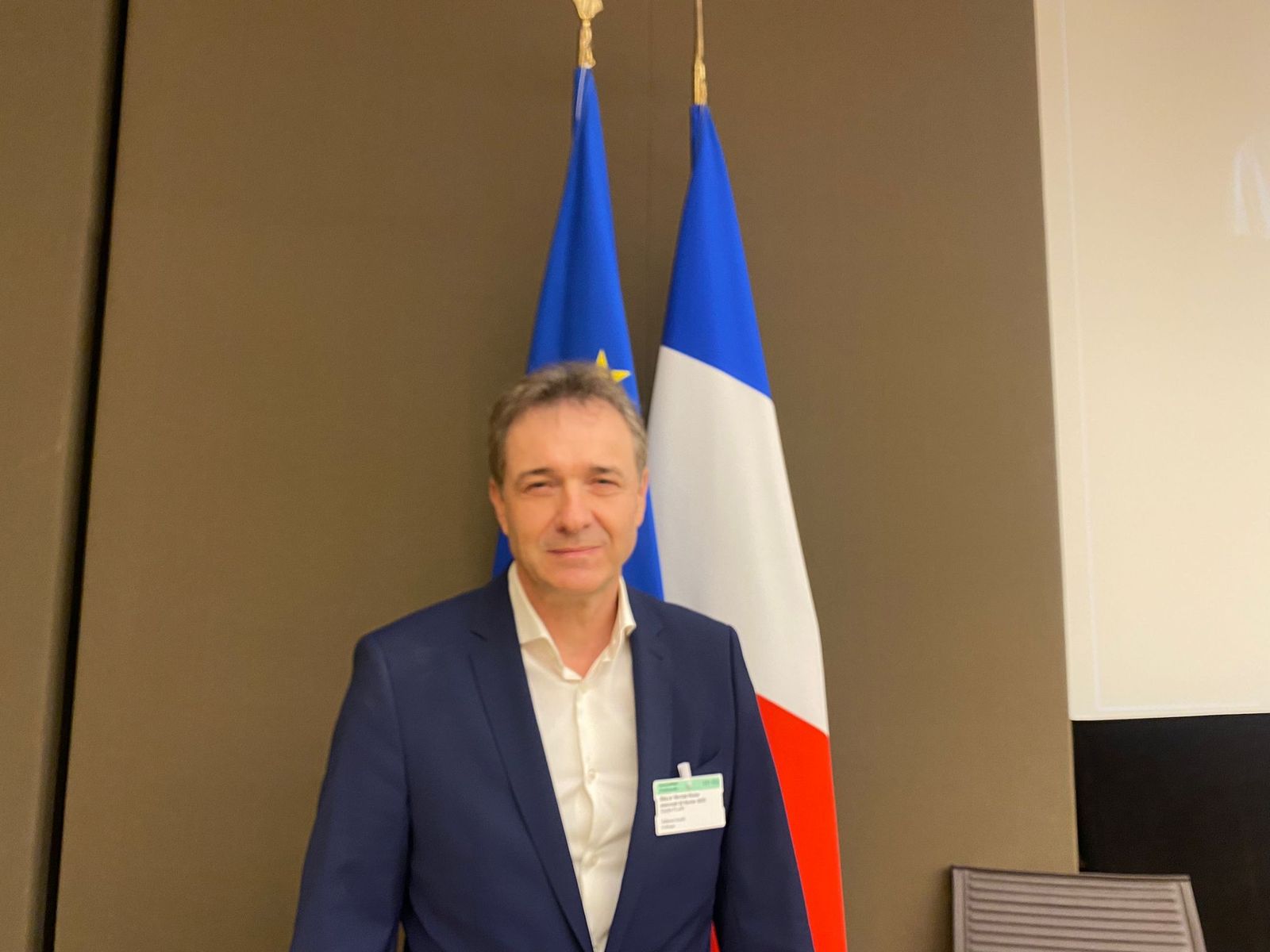 Guido Fluri, en la Asamblea Nacional