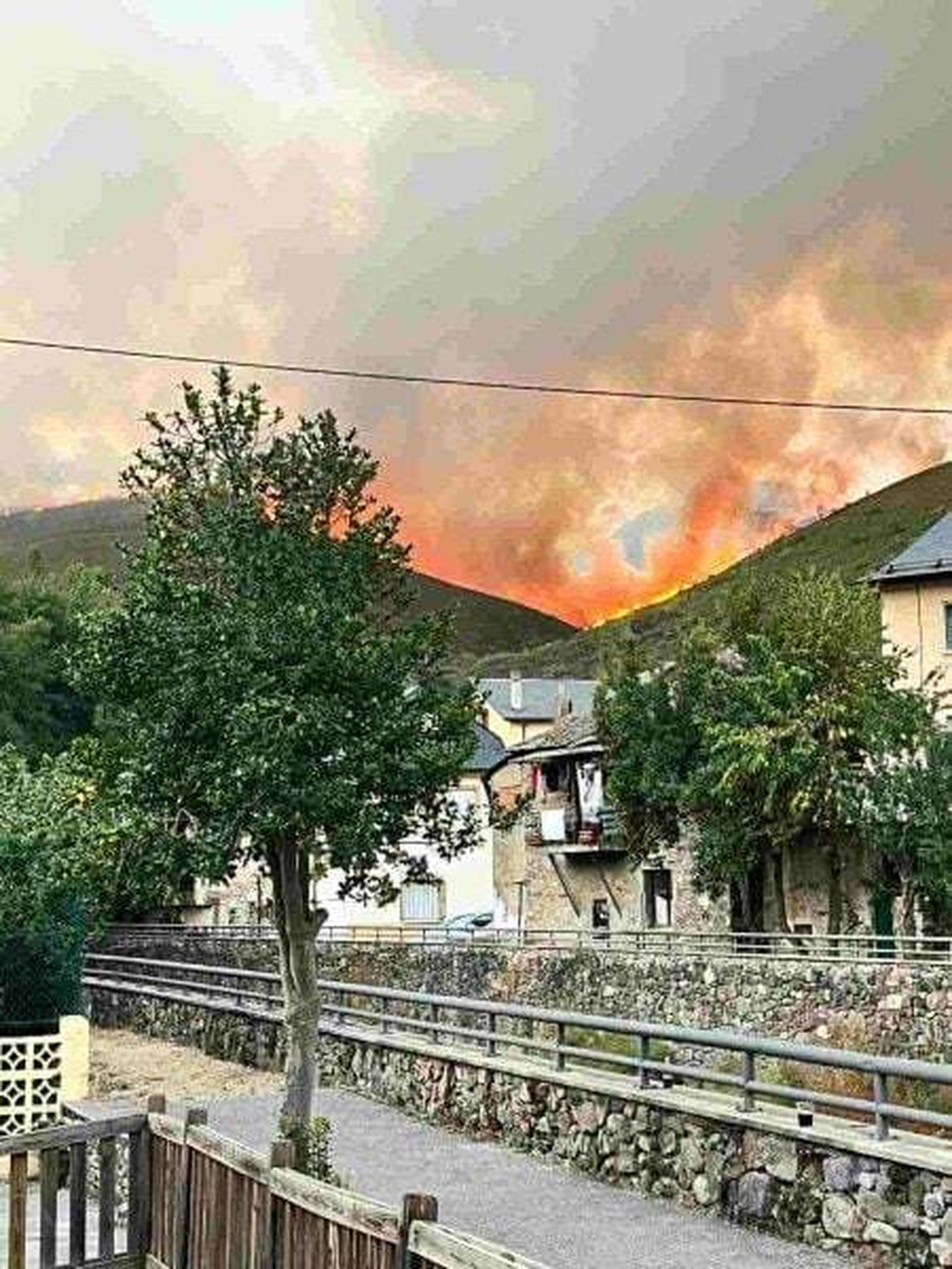 Incendios en El Bierzo