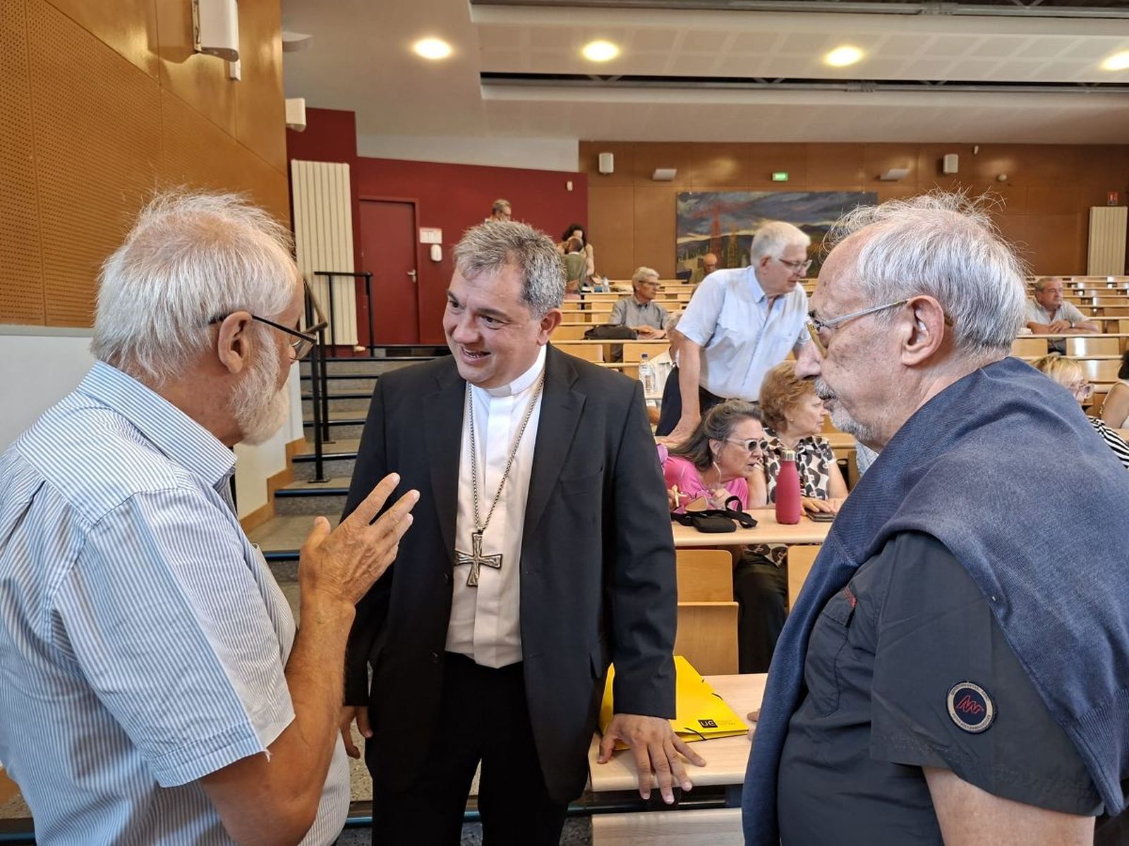 Daniel Palau, en la Universitat Catalana d'Estiu.