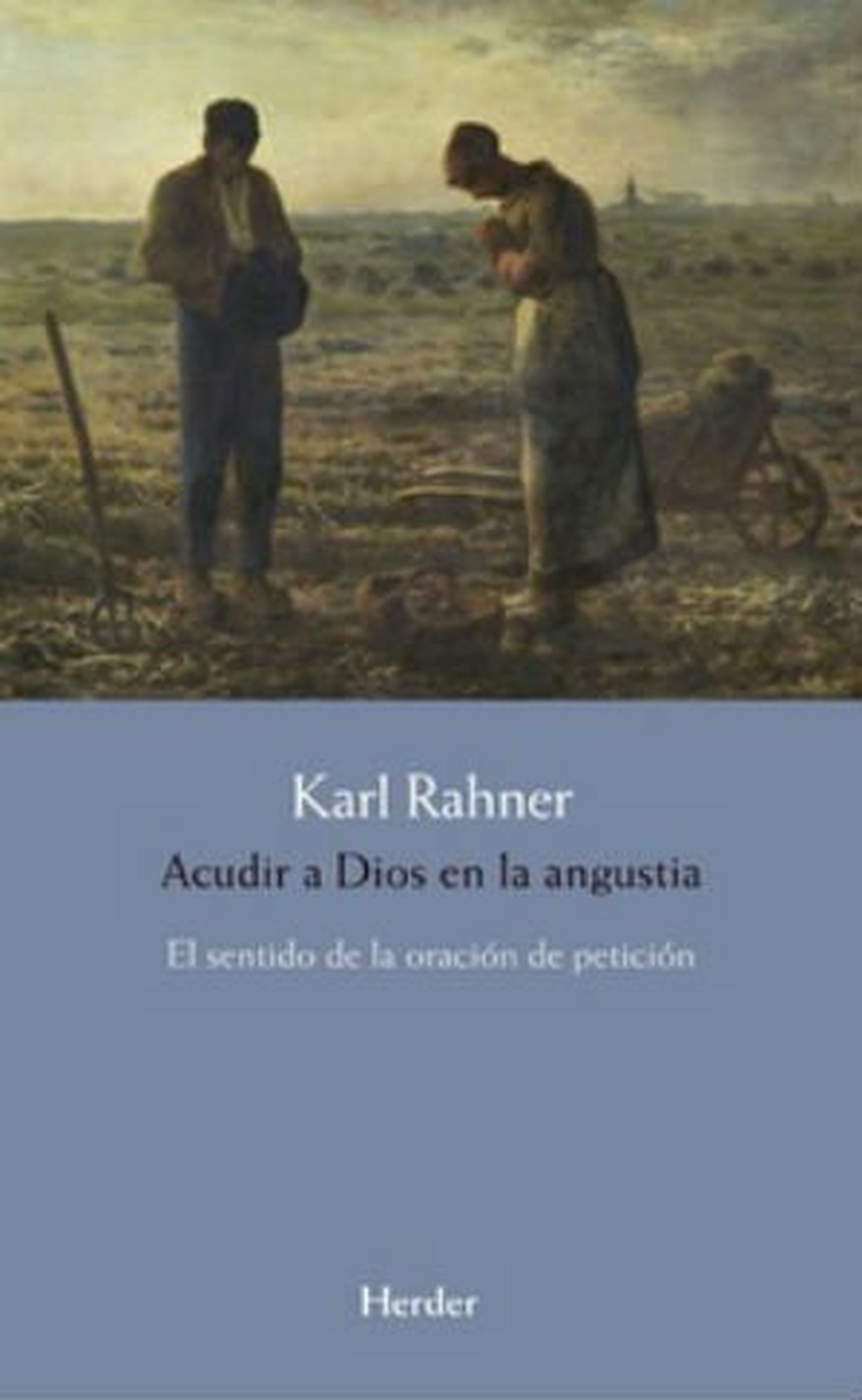 El último libro de Rahner, en Herder