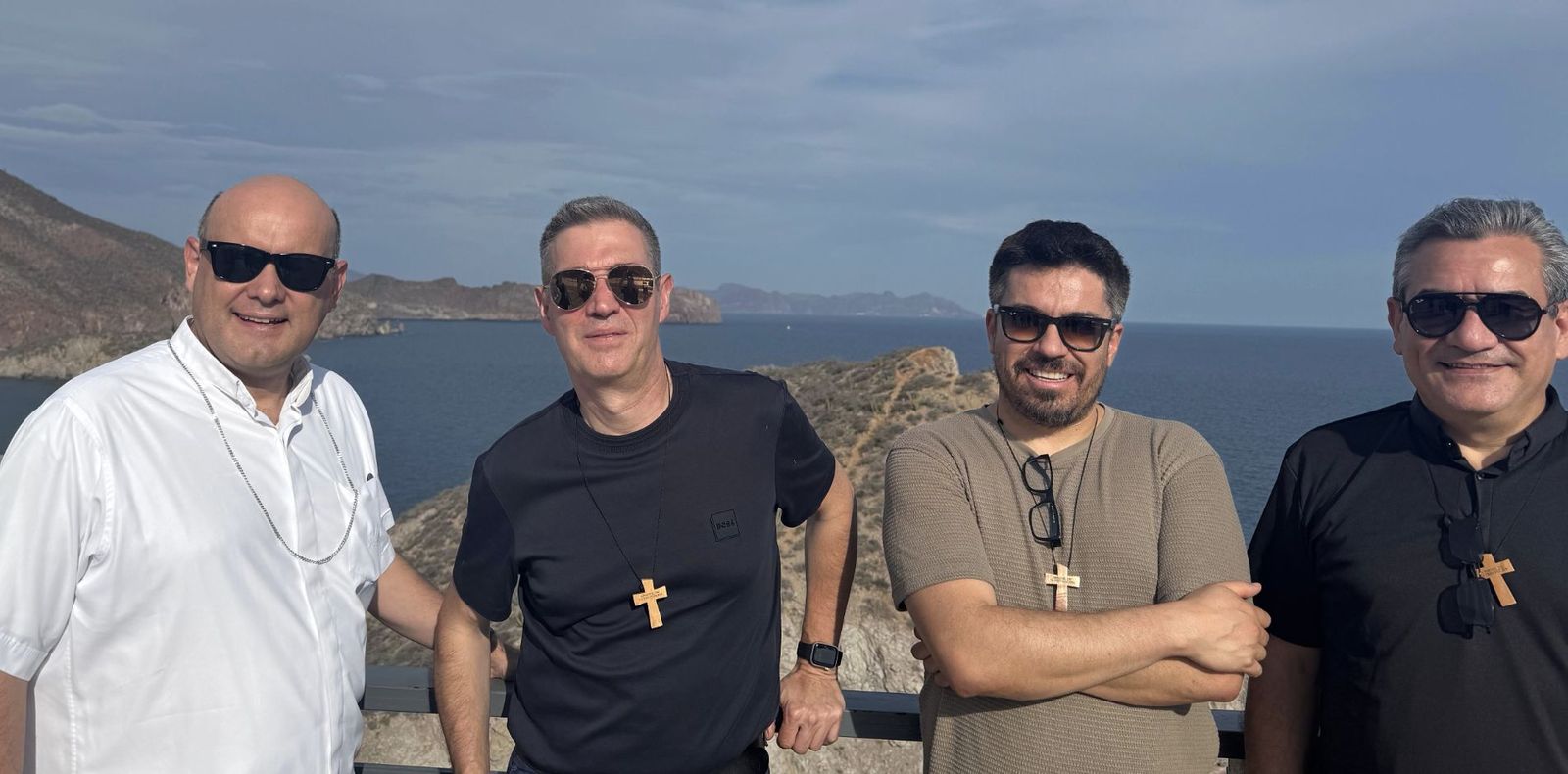 En Hermosillo, México, con Mons. Acero y otros ‘Apóstoles de la prevención’