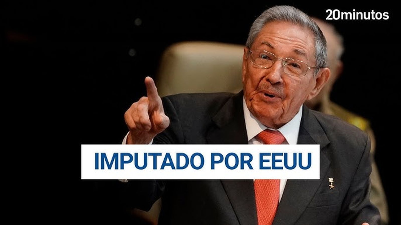 Raul Castro Imputado. Captura de pantalla