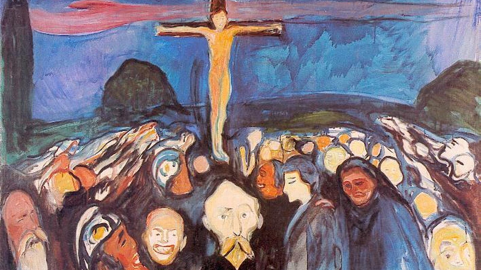 'Gólgota', E. Munch