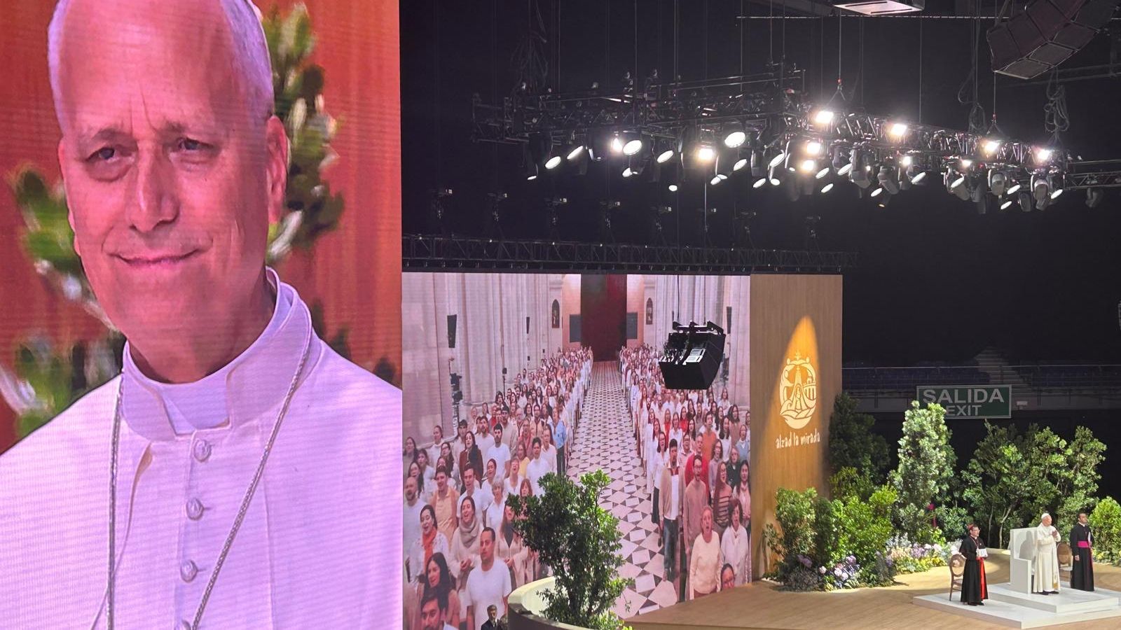 El Papa, en el Movistar Arena