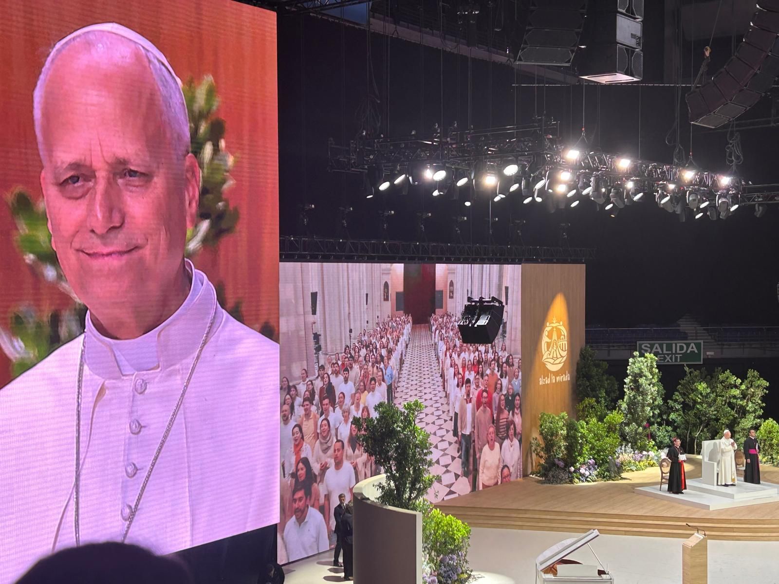 El Papa, en el Movistar Arena