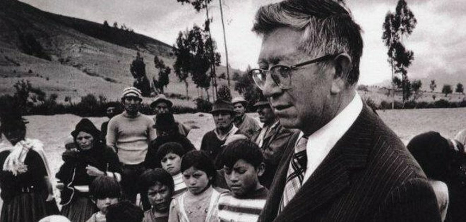 Proaño, con los indios