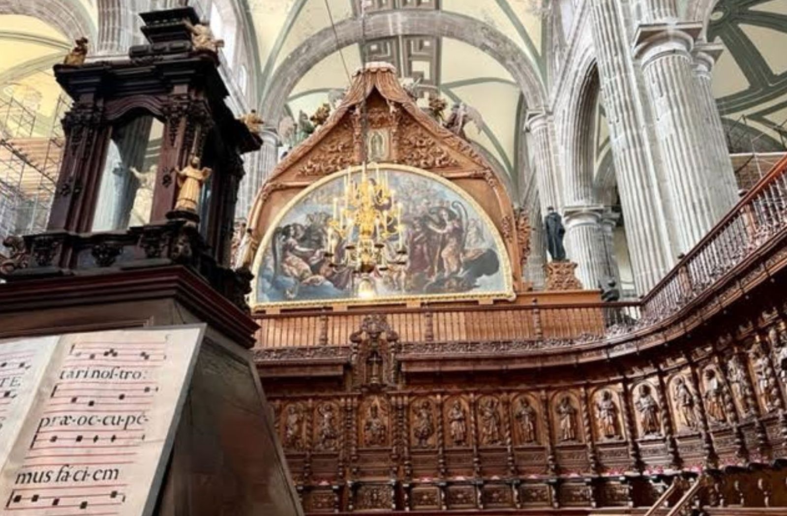 Coro catedral de México