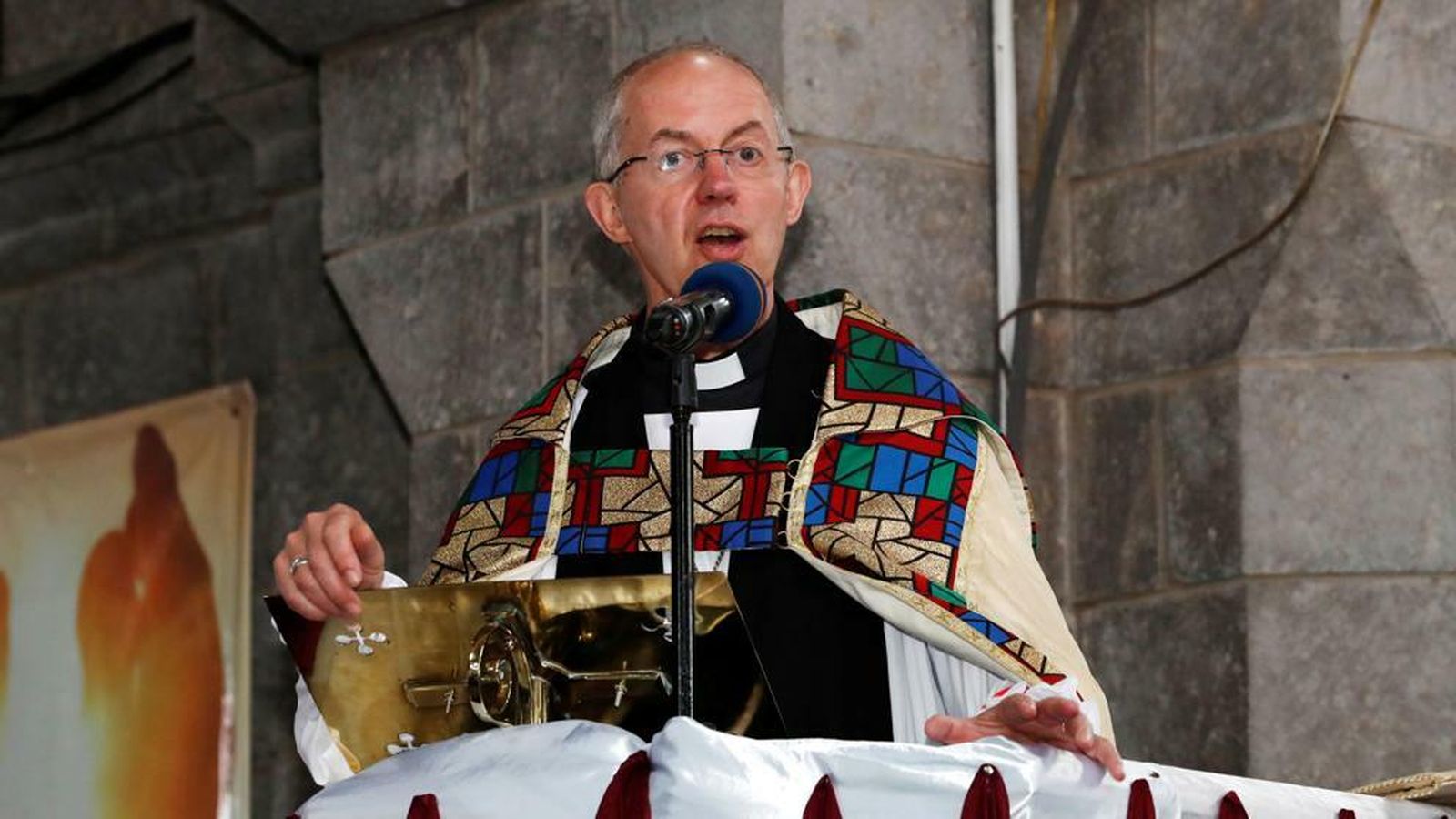 Justin Welby, arzobispo de Canterbury