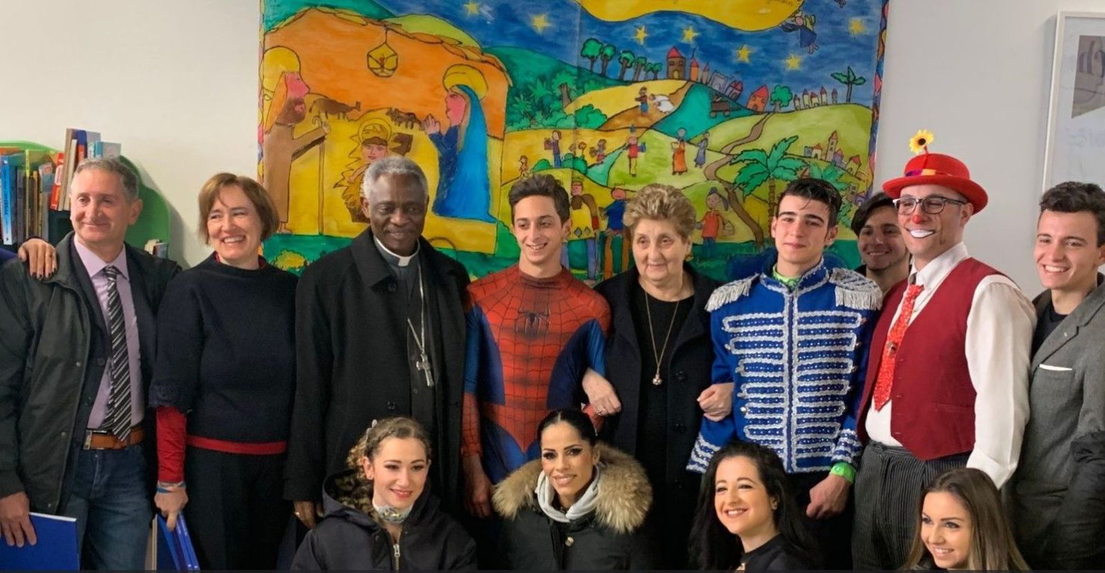 El Circo visita el hospital pediátrico romano