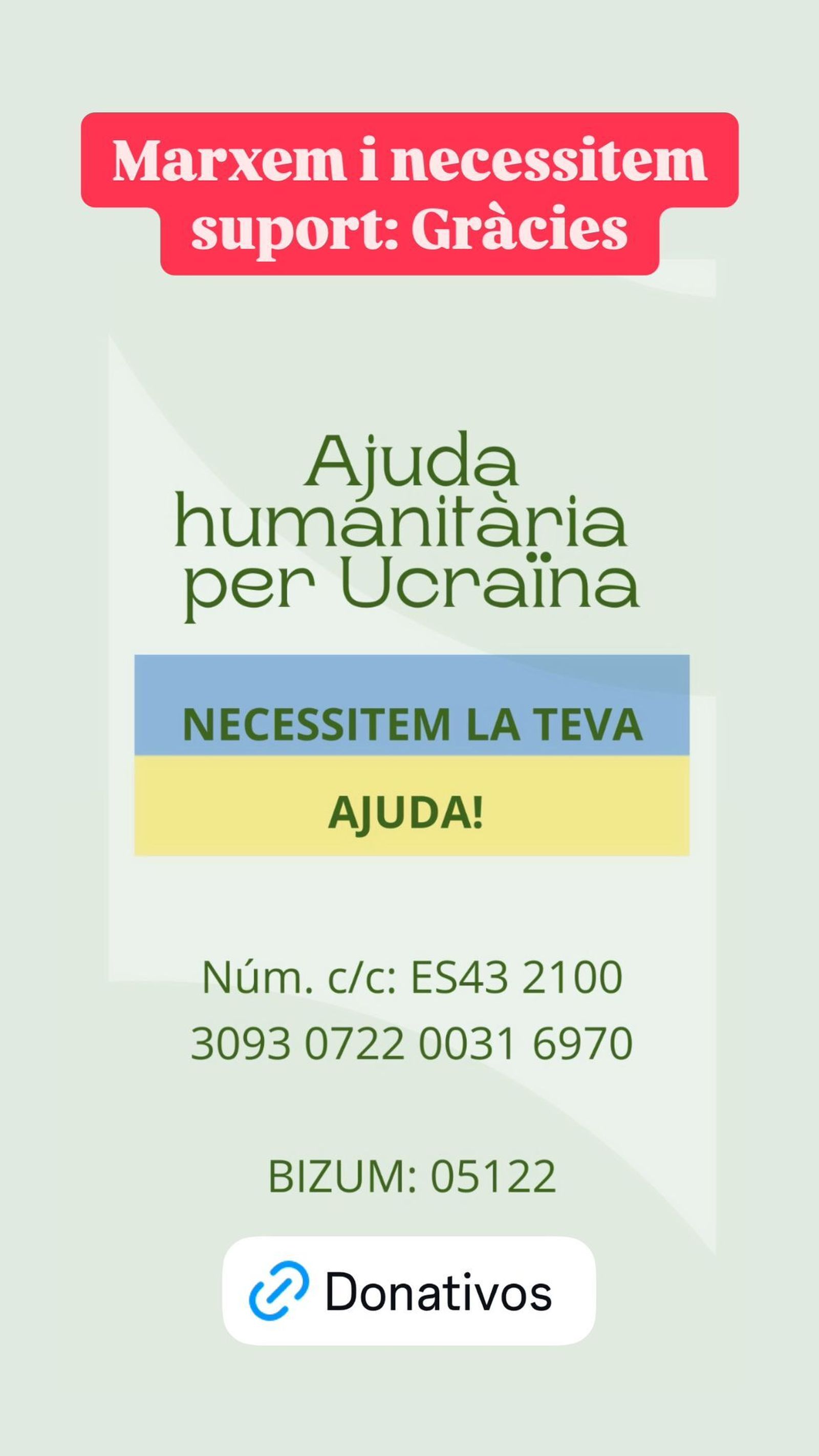 Ayuda humanitaria para Ucrania