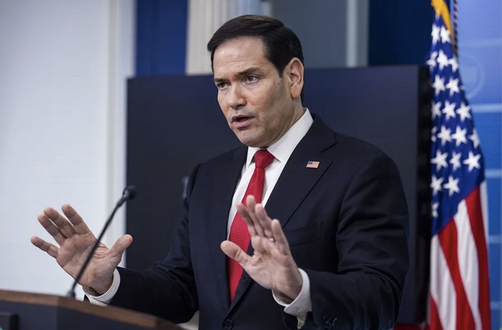 Marco Rubio, en la Casa Blanca