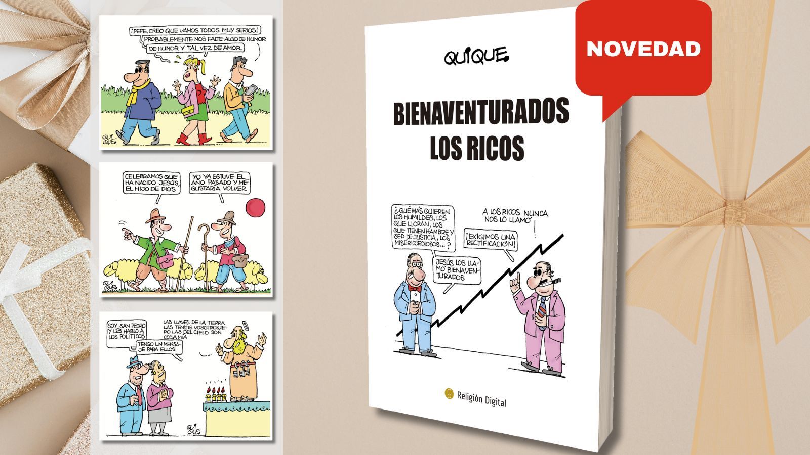 Nuevo libro del viñetista Quique