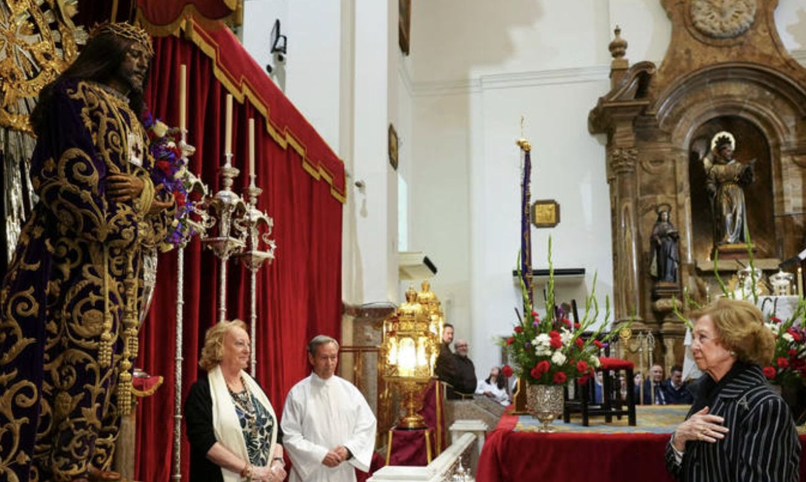 La reina Sofía, en Medinaceli