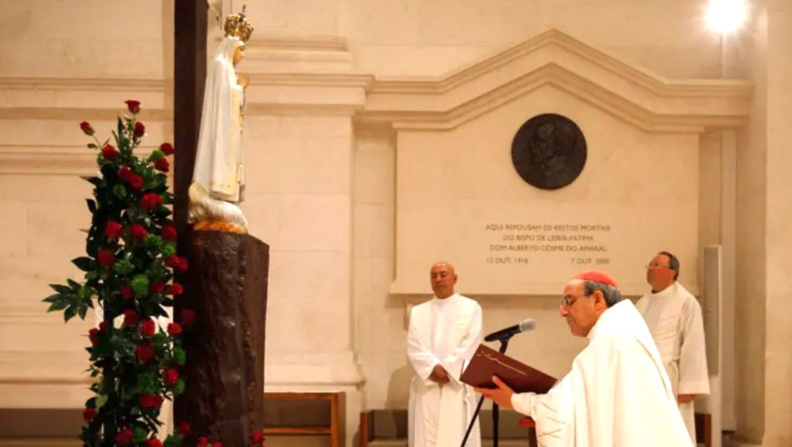 Cardenal Marto, obispo de Fátima