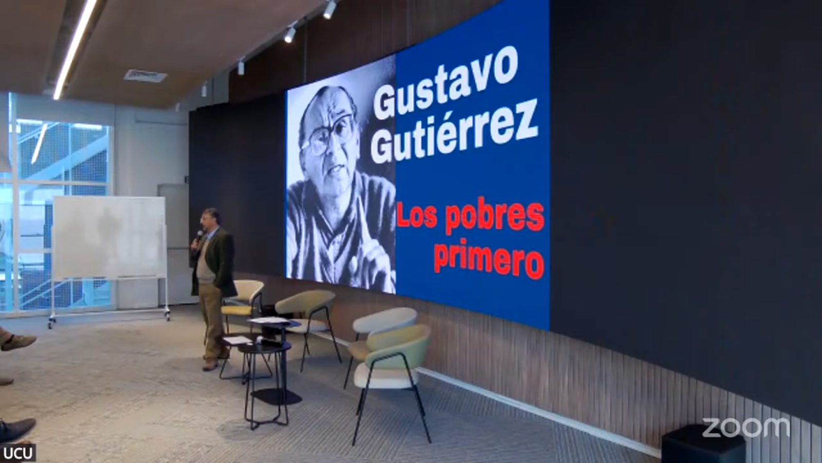 Universidad Católica del Uruguay. Presentación del libro 'Vivir y pensar el Dios de los pobres' de Gustavo Gutierrez