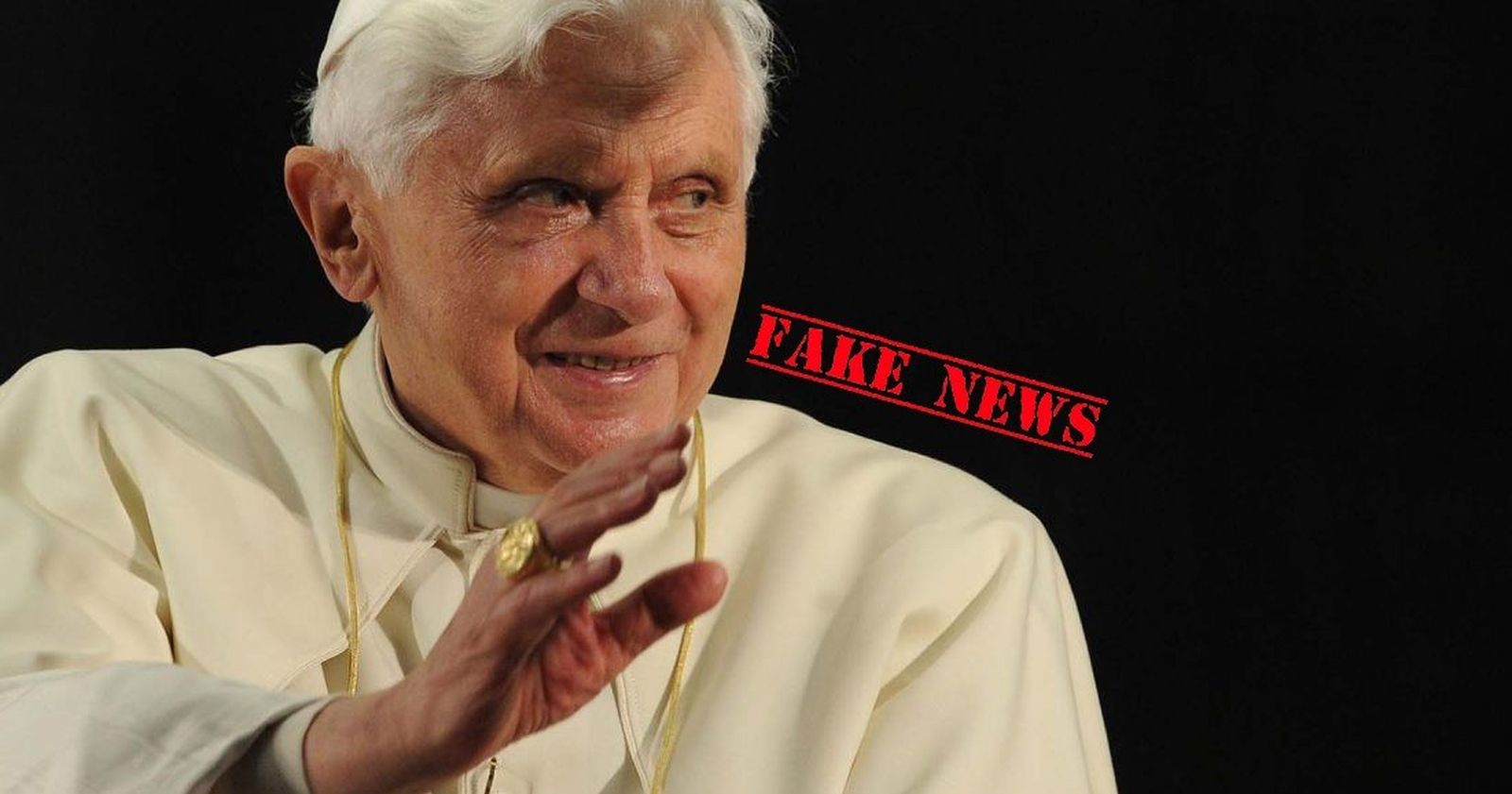 Fake News sobre Ratzinger