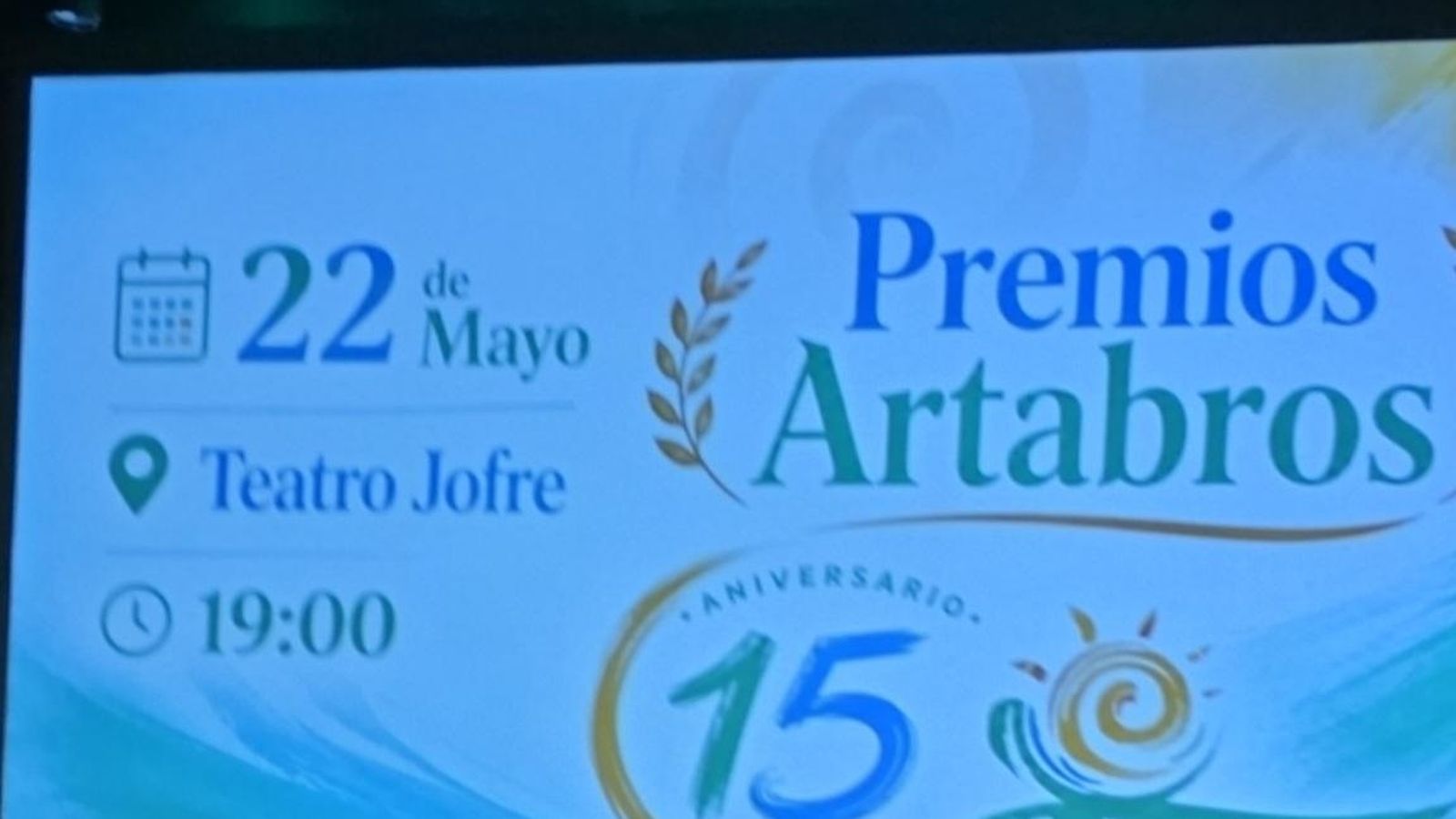 Premios Artabros 15 aniversario
