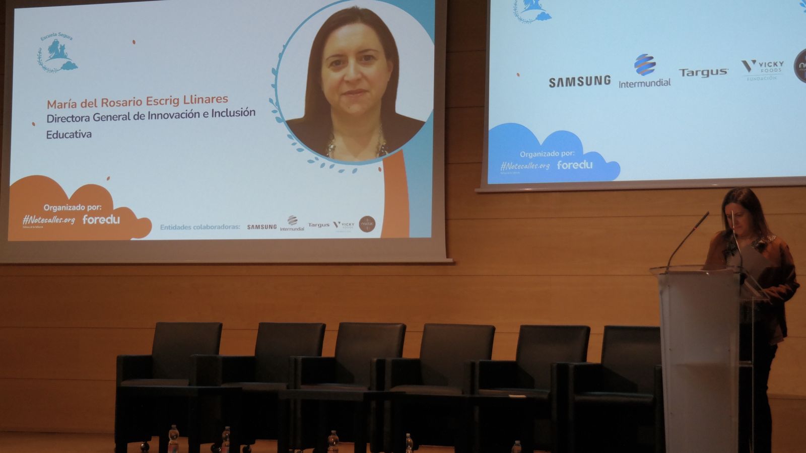 Intervención de María del Rosario Escrig