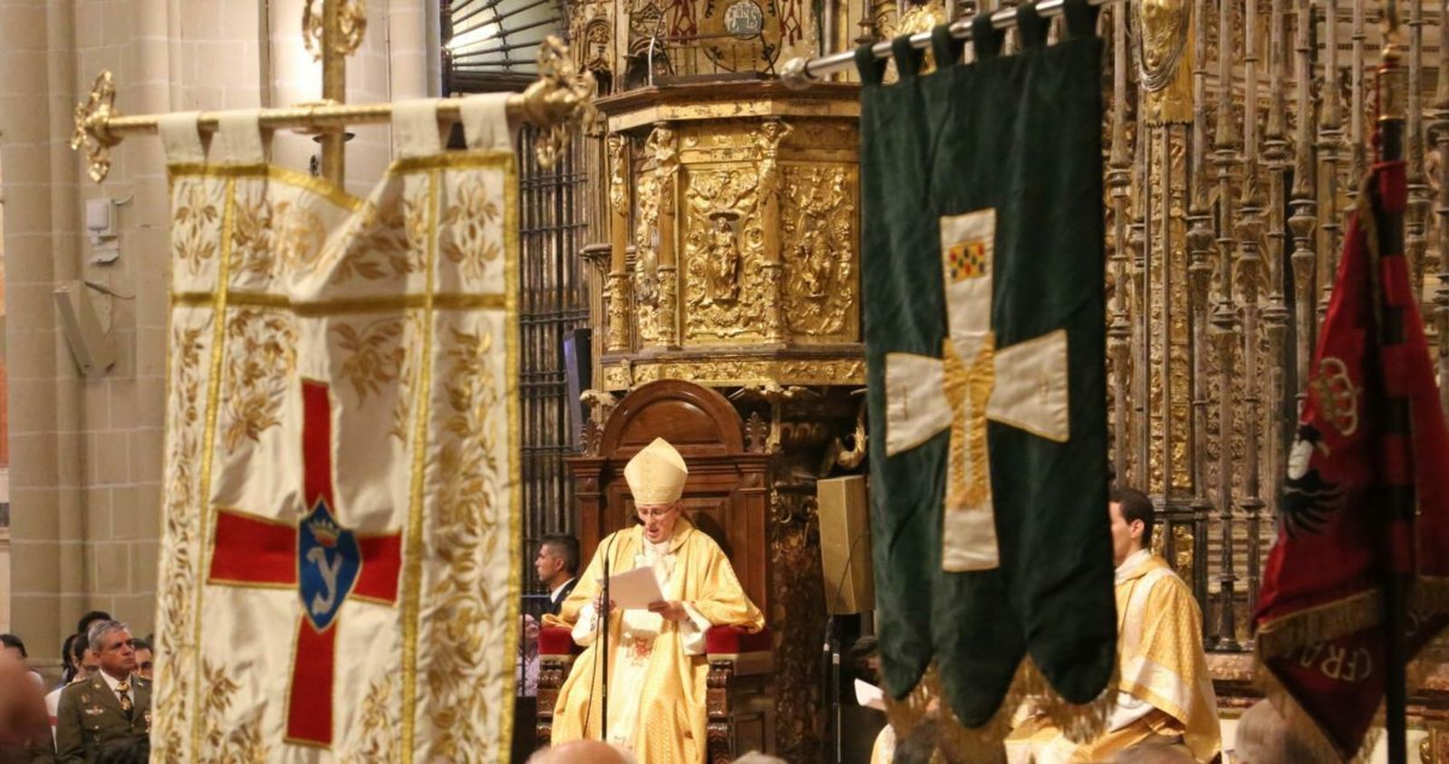 Braulio Rodríguez, en el Corpus