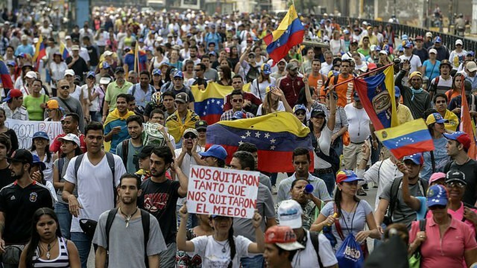 Manifestación en Venezuela