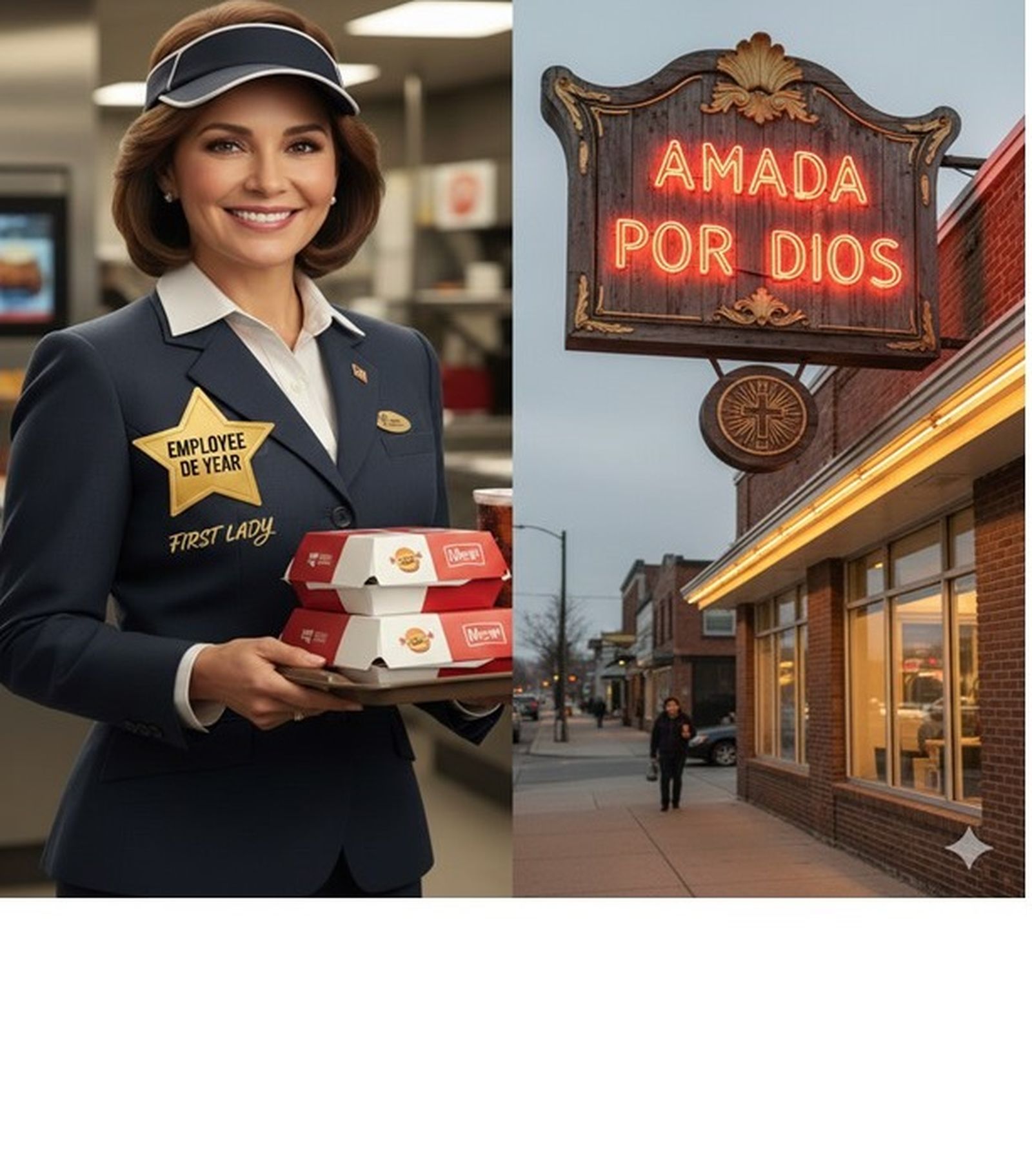 "Amada por Dios", no 1ª Dama