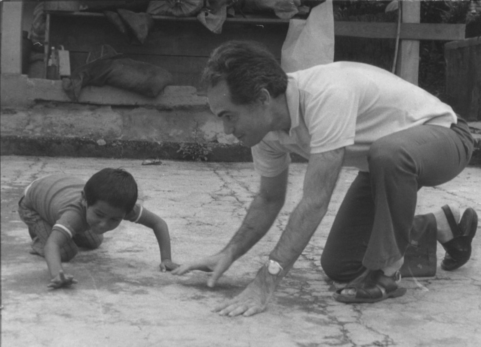 Faus, en la foto que quería para anunciar su muerte