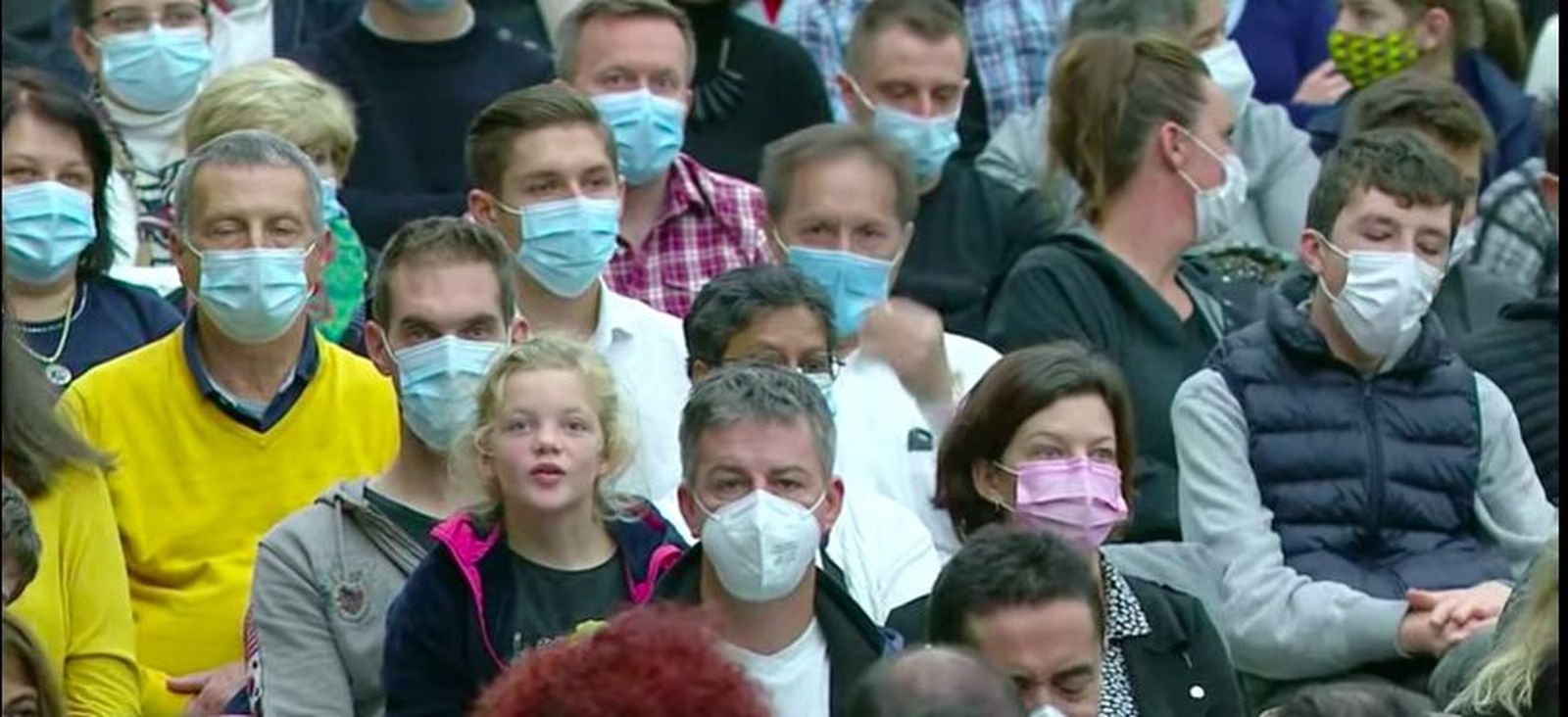 Fieles en el Aula Pablo VI
