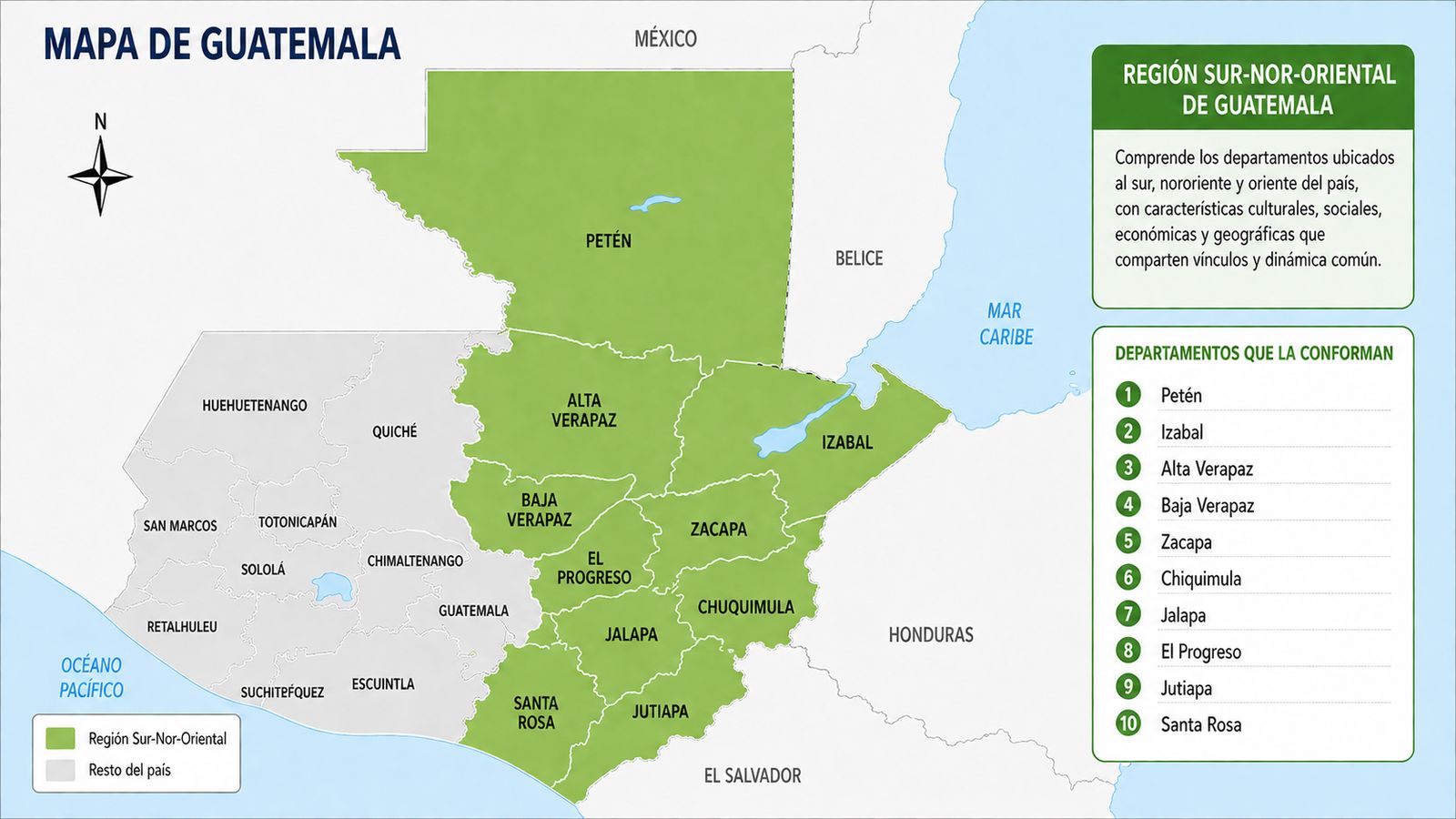 La región alberga algunos de los ecosistemas más importantes de Mesoamérica