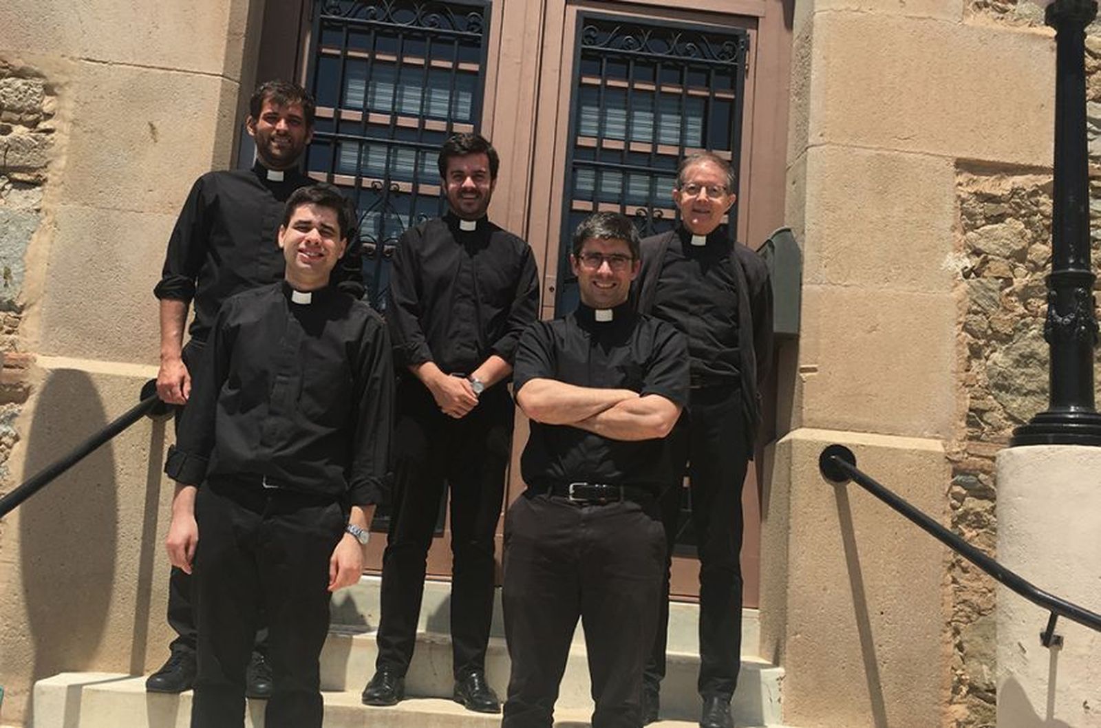 Seminaristas que van a ordenarse