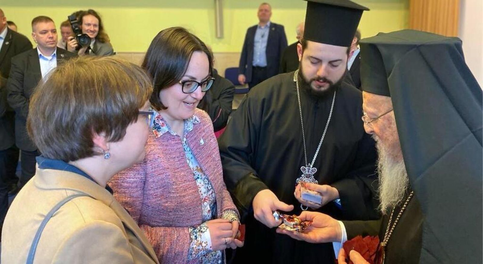 Bartolomé, con los refugiados ucranianos en Polonia